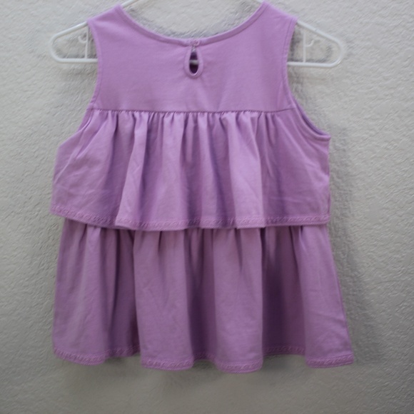 JANIE&JANE BN Lovely Lavender color Sleeveless Top Great Quality!! Size girl 12 - Picture 2 of 8